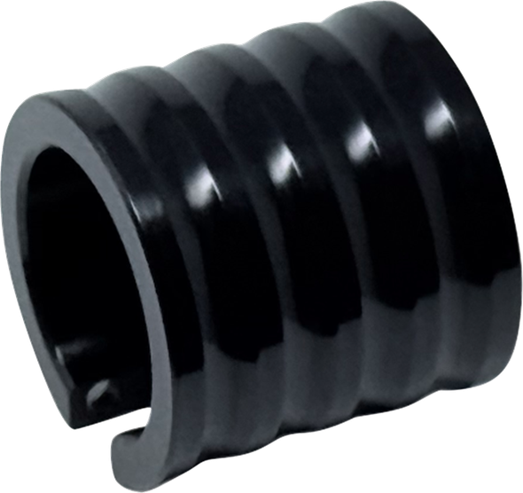 Namz NNSC-HO1-B Neutral Switch Cover - Horizontal Milled - Black - Big Twin
