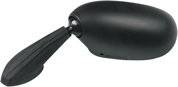 Emgo 20-86892 Mirror - Side View - Oval - Black - Left