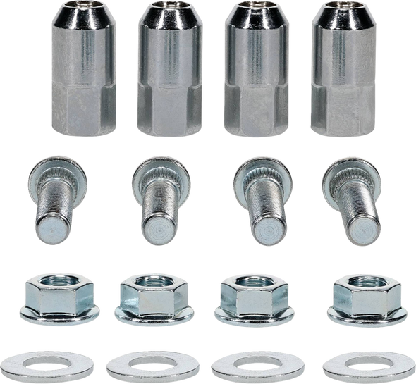 Moose Racing 85-1127 Wheel Stud/Nut Kit - Front/Rear - for Polaris