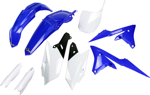 UFO YAKIT318F@999K Body Kit - 18 Oem Blue/White/Black - for Yamaha - Yz 14-18