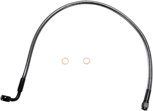 Magnum Shielding AS47222 Brake Line - 10 mm-90° - 22" - Black Pearl