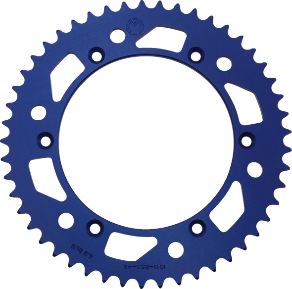 Moose Racing 1211-853-49-12 Rear Sprocket - 49 Tooth - for Yamaha