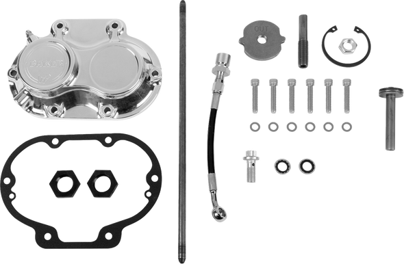 Baker Drivetrain DD7-10602-A Transmission Side Cover Assembly - Polished