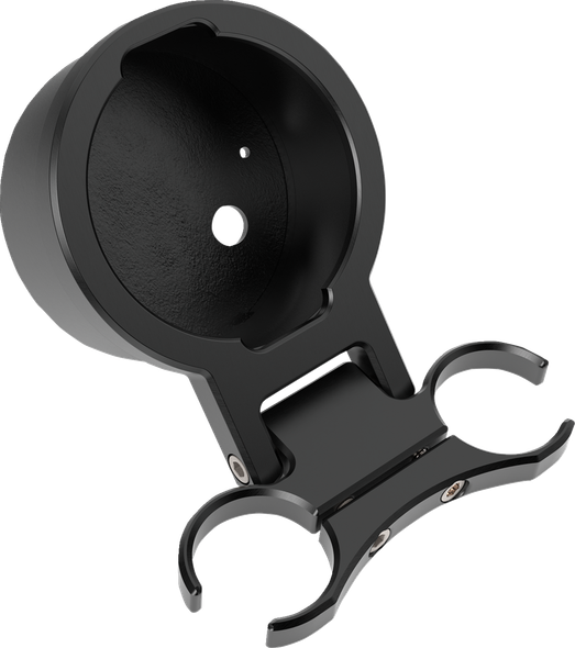 LA Choppers LA-7398-01B T-Bar Gauge Mount - Single - Black - 1.00" Diameter