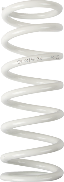 Moose Racing 1312-0956 Shock Spring - 35 n/mm - White
