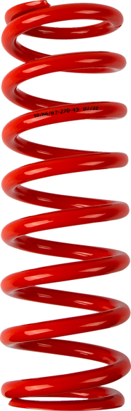 Moose Racing 1312-0963 Shock Spring - 59/62 mm - 45 n/mm - Red