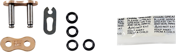 EK 525SROZ2-SKJ/G 525 Sroz - Clip Connecting Link - Gold