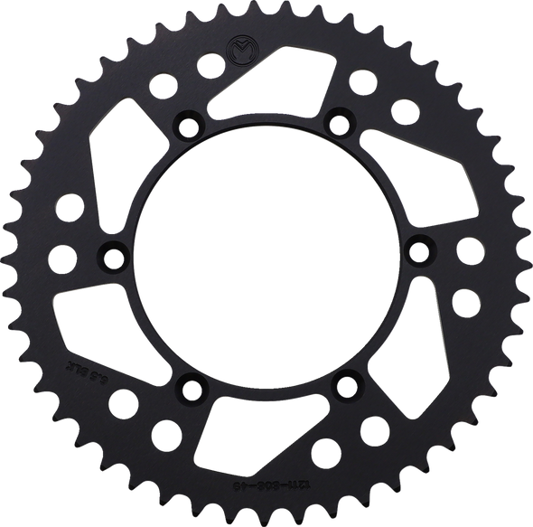 Moose Racing 1211-808-49-10 Rear Sprocket - 49 Tooth