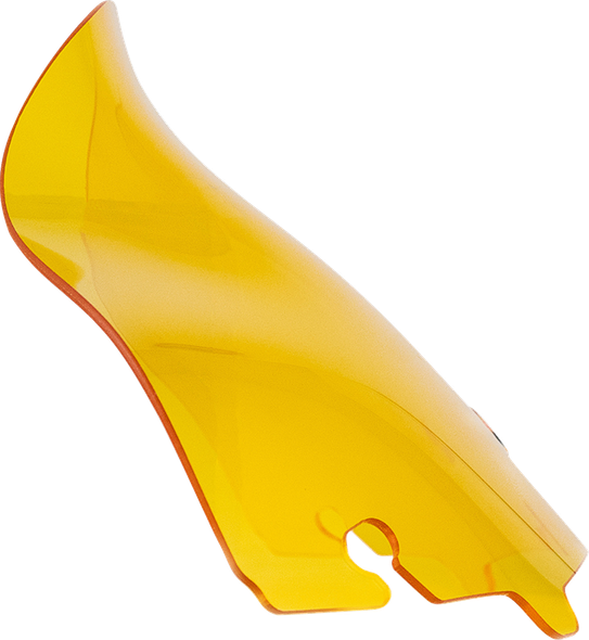 Klock Werks KWW-01-0683 Kolor Flare Windshield - Yellow - 14-25 FLH/FLHT/FLHX