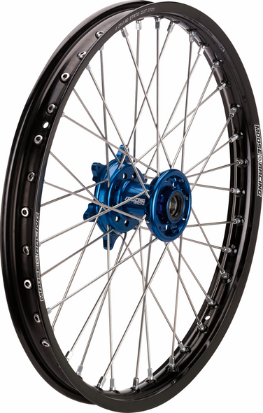Moose Racing Yfn-16021-Bkbu Wheel Assembly - Sx-1 - Complete - for Yamaha