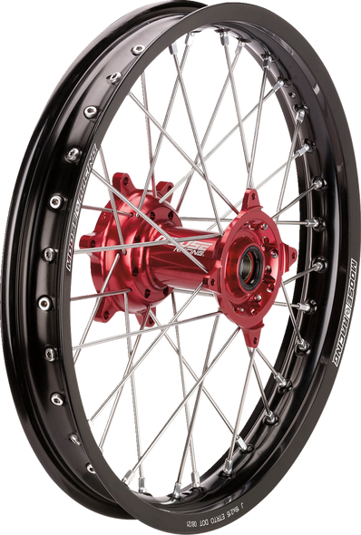 Moose Racing BR-215-18BKRD Wheel Assembly - Sx-1 - Complete - Rear - 18x2.15