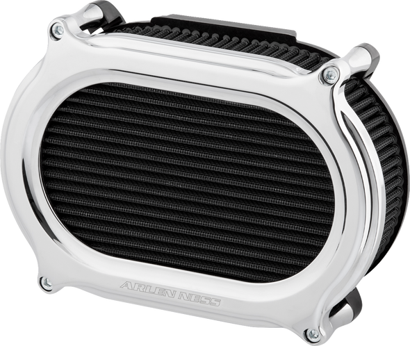 Arlen Ness 600-185 Performance Air Filter Kit - Stage II - Chrome