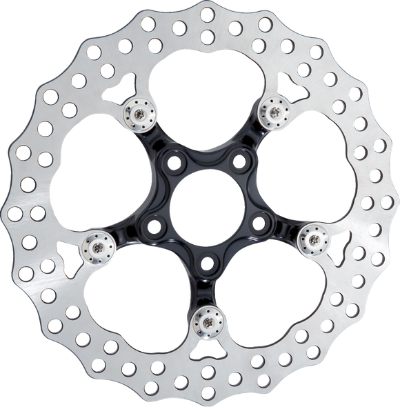 Arlen Ness 300-059 Spider Rotor - 11.8" - Rear - Black
