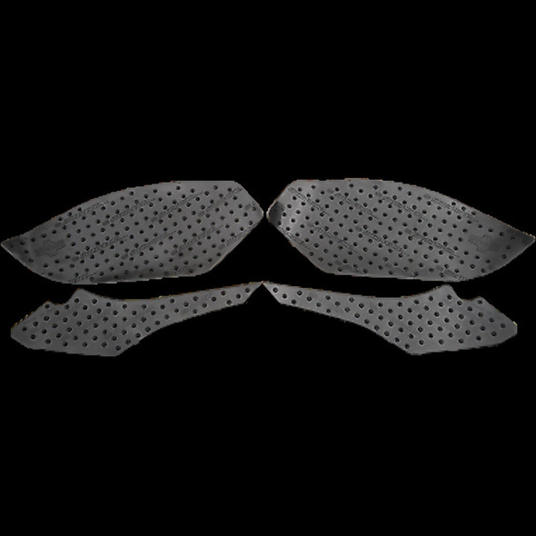 Stompgrip Volcano Profile Traction Pad Tank Kit Black for 15-19 BMW S1000R / RR