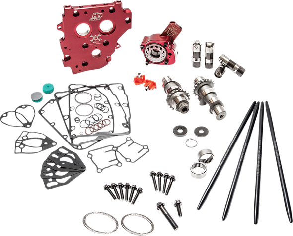 Feuling Parts 7235P Camchest Kit - w/One Piece Pushrods - Twin Cam 07-17