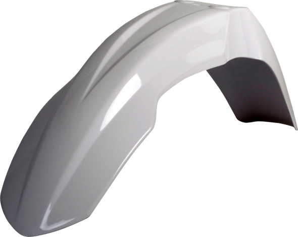 Polisport 8562600001 Front Fender - White - for Honda - CR/CRF 04-09