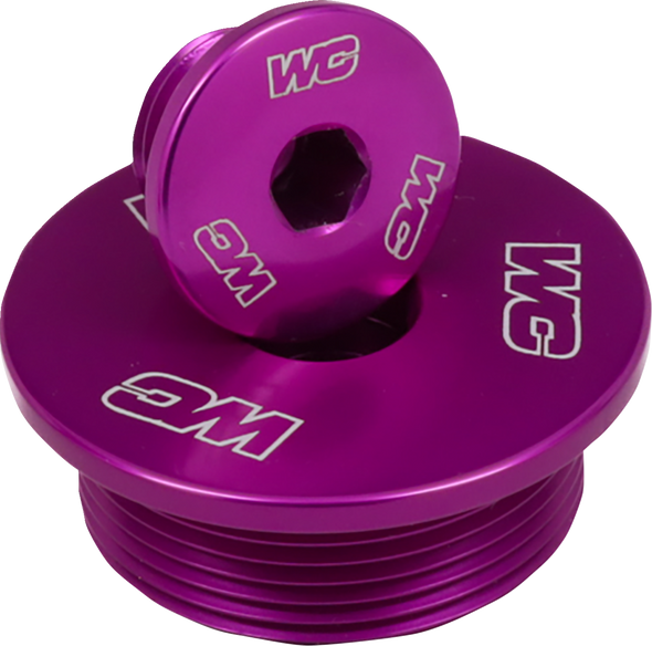 Works Connection 24-P604 Engine Plug - Purple - for Honda