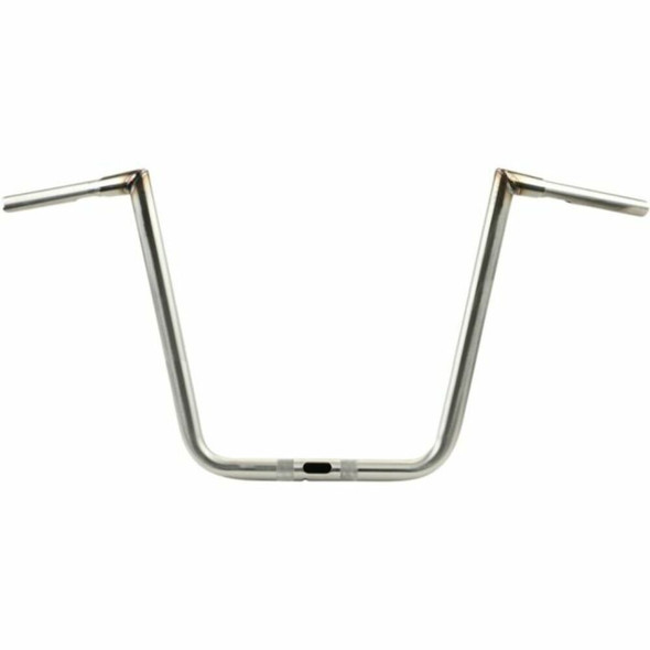 LA CHOPPERS LA-7312-66SS HANDLEBAR TWIN PEAK 16 STAINLESS STEEL FOR FLTR