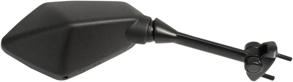 Emgo 20-49291 Mirror - Side View - Polygon - Black - Right