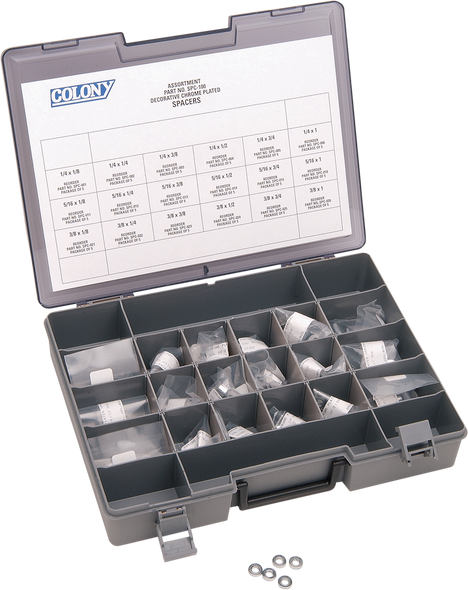 Colony SPC-002 Spacer - 1/4" x 1/4"