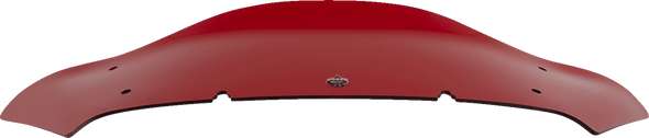 Klock Werks KWW-01-0741 Kolor Flare Windshield - 6-1/2" - Red - 23-25 Flhx