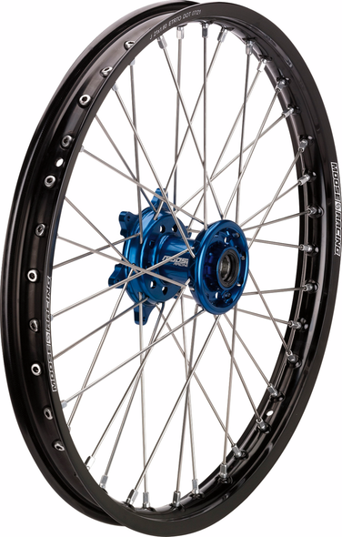 Moose Racing CF-16021BKBU Wheel Assembly - Sx-1 - Complete - Front - 21x1.6
