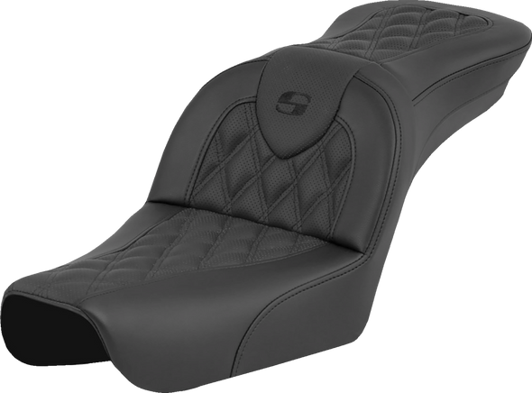 Saddlemen 804-05-182 RoadSofa Seat - without Driver Backrest - FXDWG 04-05
