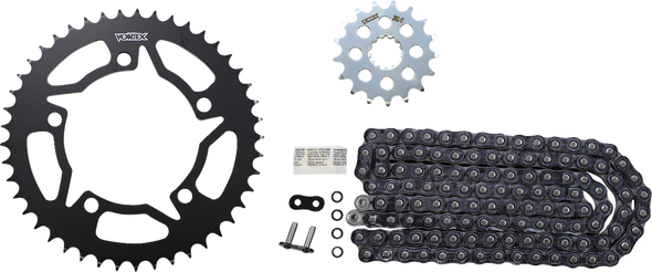 Vortex CK7616 Chain and Sprocket Kit - Wss - Black - for Bmw S1000RR