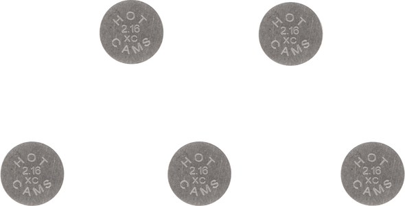 HOT Cams 5PK890216 Valve Shim - 8.90 x 2.16 - 5 pack