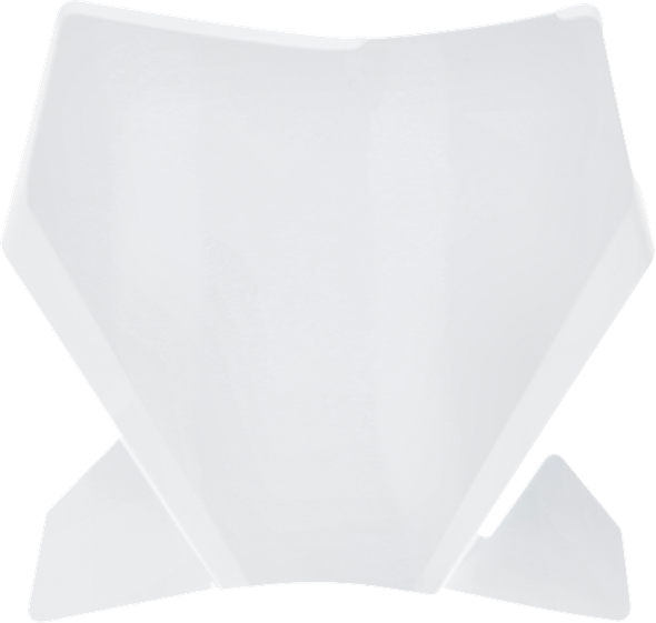 Acerbis 2987010002 Front Number Plate - White - Sx 65