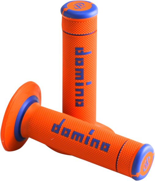 Domino A19041C4845A7-0 Xtreme Grips - Orange/Blue