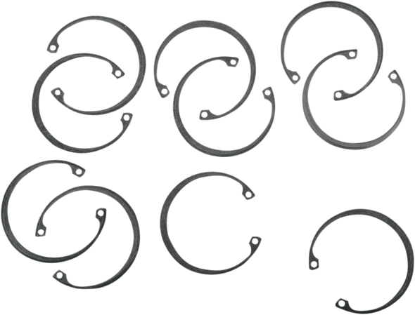 Eastern Motorcycle Parts A-35087-99A Retaining Rings - Access Door - 10 Pack