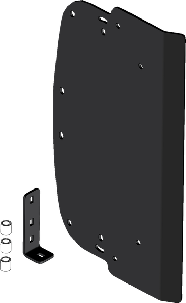 KFI Products 106120 Pro-Poly Side Shield - Box - Driver/Passenger