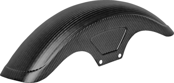 Saddlemen CF-8-0003M Front Fender - Carbon Fiber/Matte - Dyna/Sportster