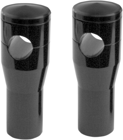 Accutronix HRS1354-B Elite Custom Billet Aluminum Risers - Springer - 4" - Black