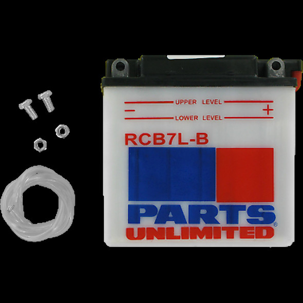 Parts Unlimited RCB7L-B Battery YB7L-B