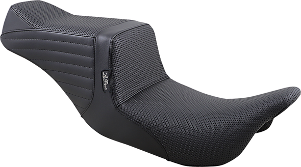 LE PERA LK-587BW Tailwhip Seat - Basketweave - Black - FL '08-'23