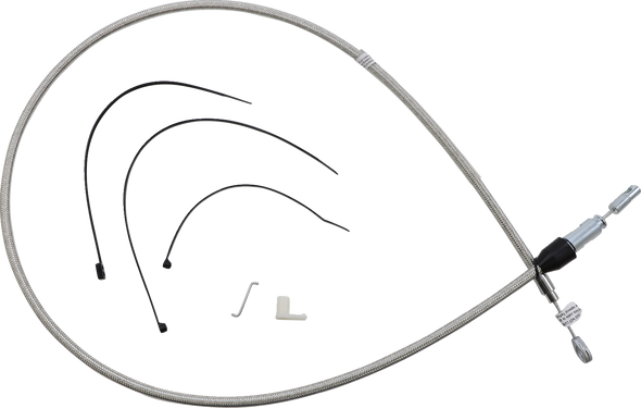Magnum Shielding 523418HE Polished Stainless Quick Connect Upper Clutch Cable