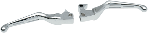 DRAG SPECIALTIES 0610-0632 LEVERS SLOT CHR 04-13XL