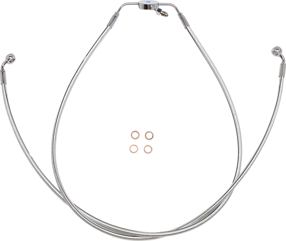 Magnum Shielding 37024 Lower Brake Line - Sterling Chromite II