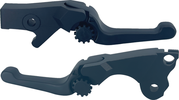 Psr 17-01652-22 Anthem Adjustable Lever Set - Short - Black