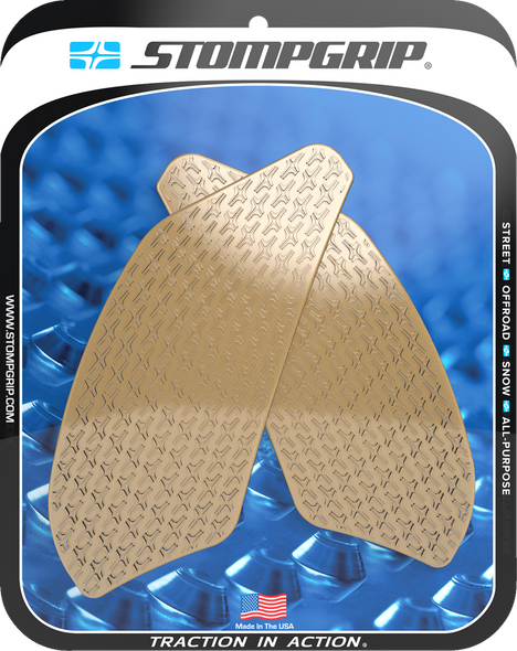 Stompgrip 55-14-0200C Tank Grips - Icon - Clear - for Bmw - G 21-25