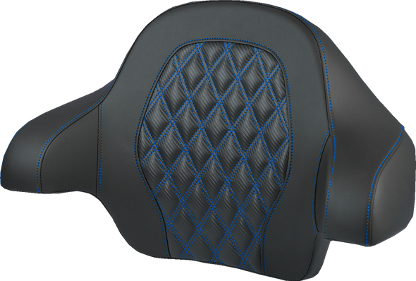 Saddlemen 814-07-20701 Tour-Pak Backrest Pad - Lattice Stch - FL 14-25
