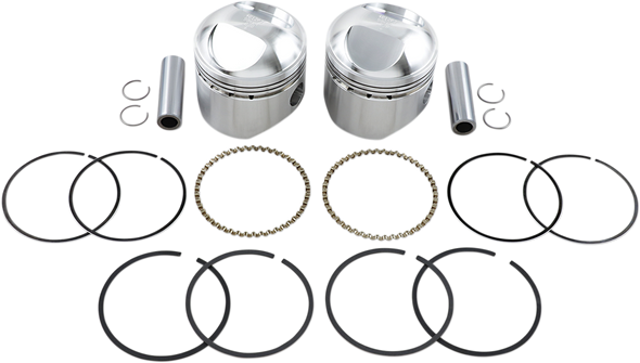 Wiseco K1608 Piston Kit - +0.030" - Big Twin