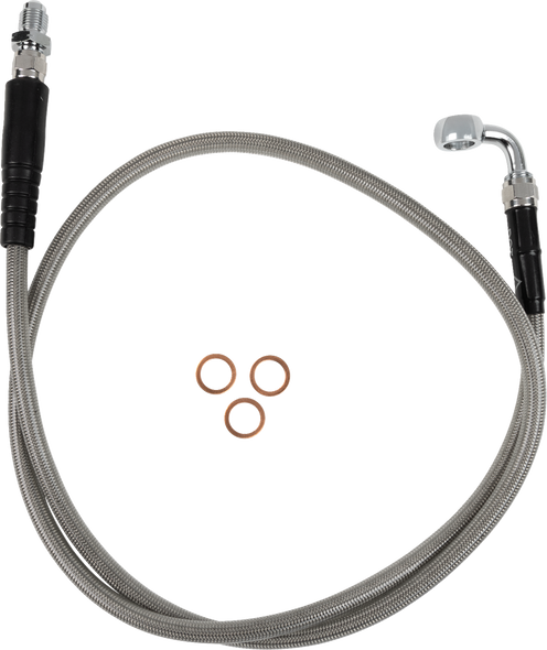 Moose Offroad N/A Stainless Steel Braided Clutch Line - Enduro 350/390/430/480