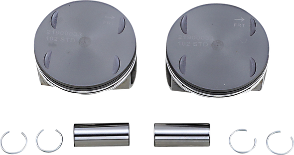 Drag Specialties 0911-0053 Pistons 114" Std M8
