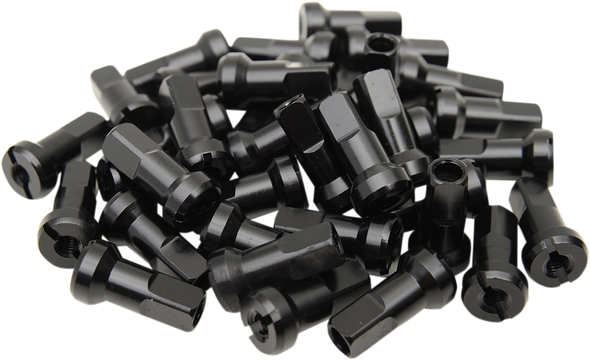 Moose Racing 24-910 Spoke Nipples - MX1 - Black - 9 Gauge - Set