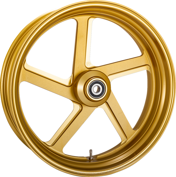 Performance Machine 18x5.5 Pro-Am Rear Wheel w/ABS Gold for FLHX FLHR FLHT