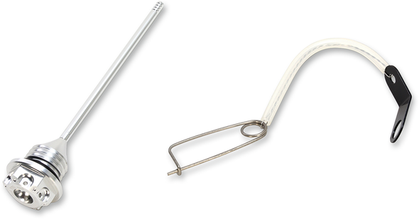 PSR 00-01305-21 Oil Cap Kit with Dipstick - Silver - M20 x 2.5 - for Honda