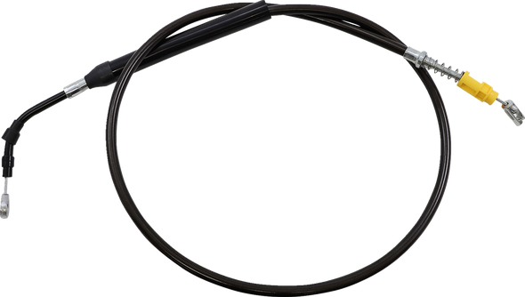 La Choppers LA-8056C16M Midnight Braided Clutch Cable - 21-22 Flh